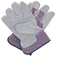 Leather Safety Gloves