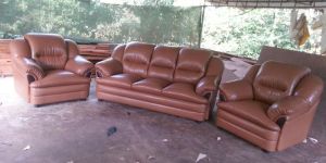 Leather Sofa Set