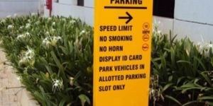 Metal Directional Sign Board