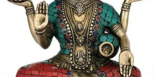 Brass Laxmi Statue