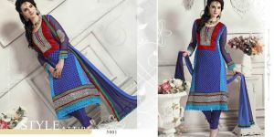 Blue Designer Salwar Kameez