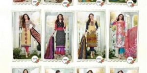 Semi Lawn Cotton Suits