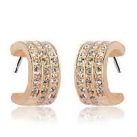 Trendy Diamond Earrings