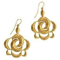 Plain Gold Earring