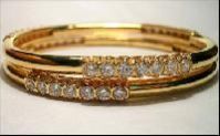Diamond Studded Bangles