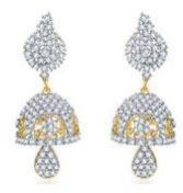 American Diamond Jhumka