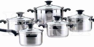 Encapsulated Chefkraft Cookware Set with Bakelite Handles
