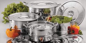 Shallow Steamer Cum Stock Pots