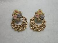 Plain Gold Earring