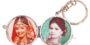 Round Mirror Keychain