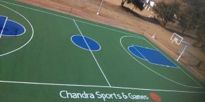 Synthetic Basketball Court