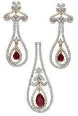 Indian CZ Earrings