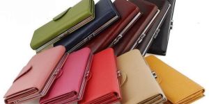 Ladies Leather Clutch Purse