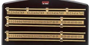 21 BALLS PLASTIC APOLLO SCORE BOARD