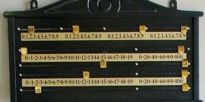 21 BALLS SCORE BOARD