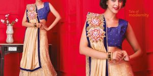Brasso Bridal Lehenga Sarees
