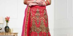 Net Wedding Lehenga Cholis