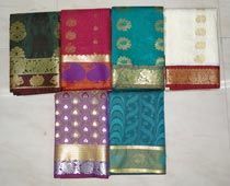 Embossed Art Silk Sarees
