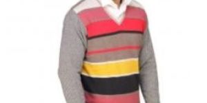 Monte Carlo V Neck Multicolored Pullover