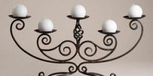 Metal Candle Holder