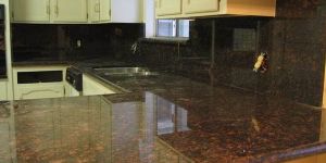 Tan Brown Granite Kitchen Counters