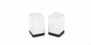 Stainless Steel Square Salt Dispensers
