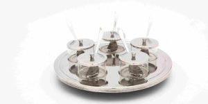 Stainless Steel Spice Box Set