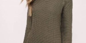 Ladies High Neck Sweater