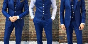 Royal Blue Mens Suit