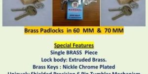 BRASS  PADLOCKS