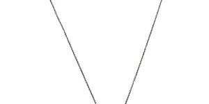 Trillion White Topaz Gemstone 925 Silver Jewelry Necklace