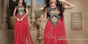 Fusion Style Anarkali Gown