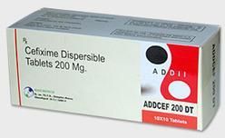 Cefixime Dispersible Tablets