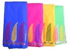 Chanderi Skirt Cutwork Fabric