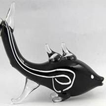 Fish Shaped Glass Smoking Pipes