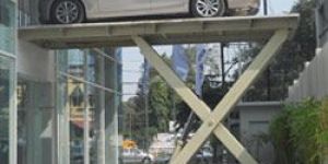 Single Scissor Hydraulic Lift