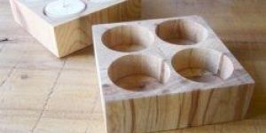 T Light Candle Stand