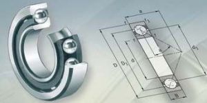 Single Row Angular Ball Bearings