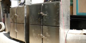 Stainless Steel Four Door Refrigerator