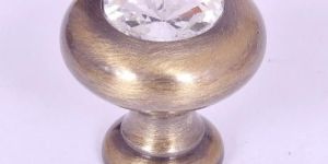 Brass Diamond Door Knob