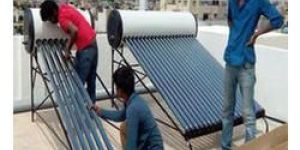 Solar Water Heater Installation