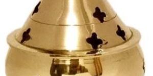 Perforated Brass Incense Burner