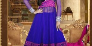 Embroidered Anarkali Suit