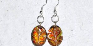 Glass Flamework Earrings