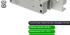 Electric Drop Bolt Lock