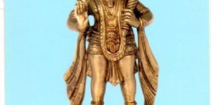 Brass Hanuman Statue