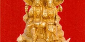 Brass Lakshmi Narayan Statue