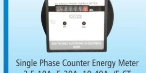 Single Phase Counter Energy Meter