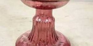 Ribbed Pillar Candle Holder