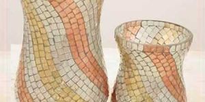 Mosaic Glass Hurricane